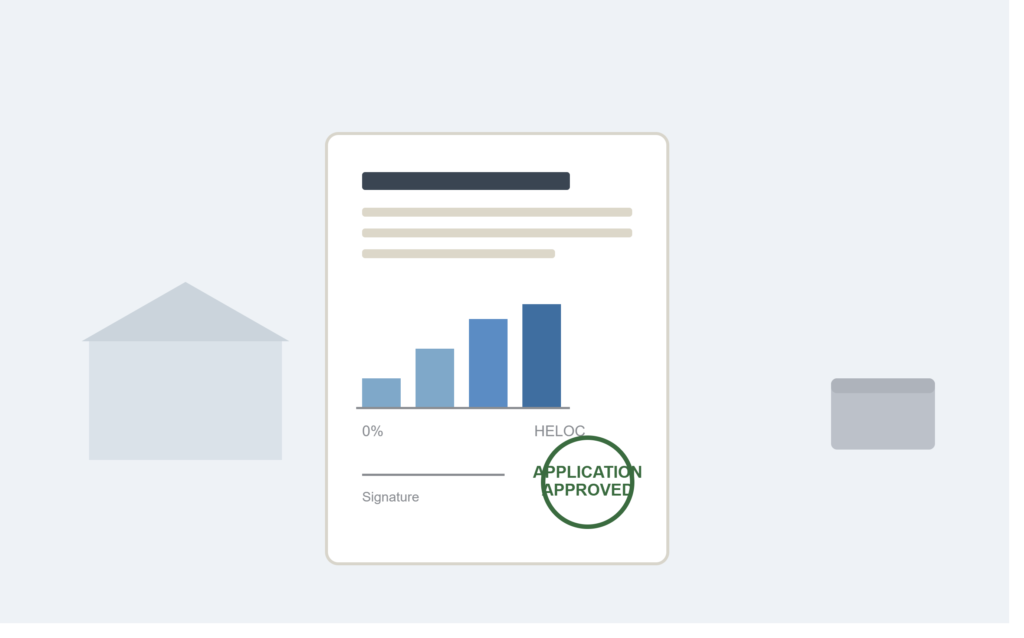 Generator financing application approved with monthly payment plan comparison